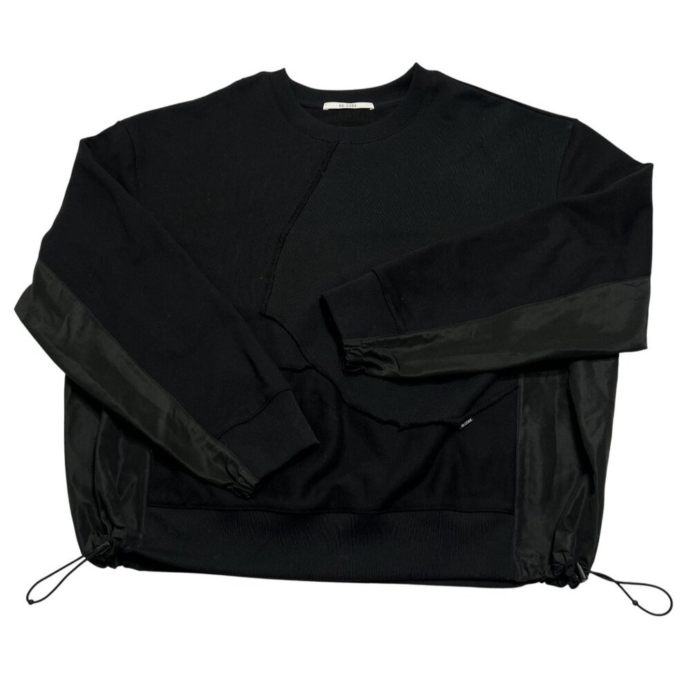 Re;Code Patchwork Sweatshirt In Black - image 1